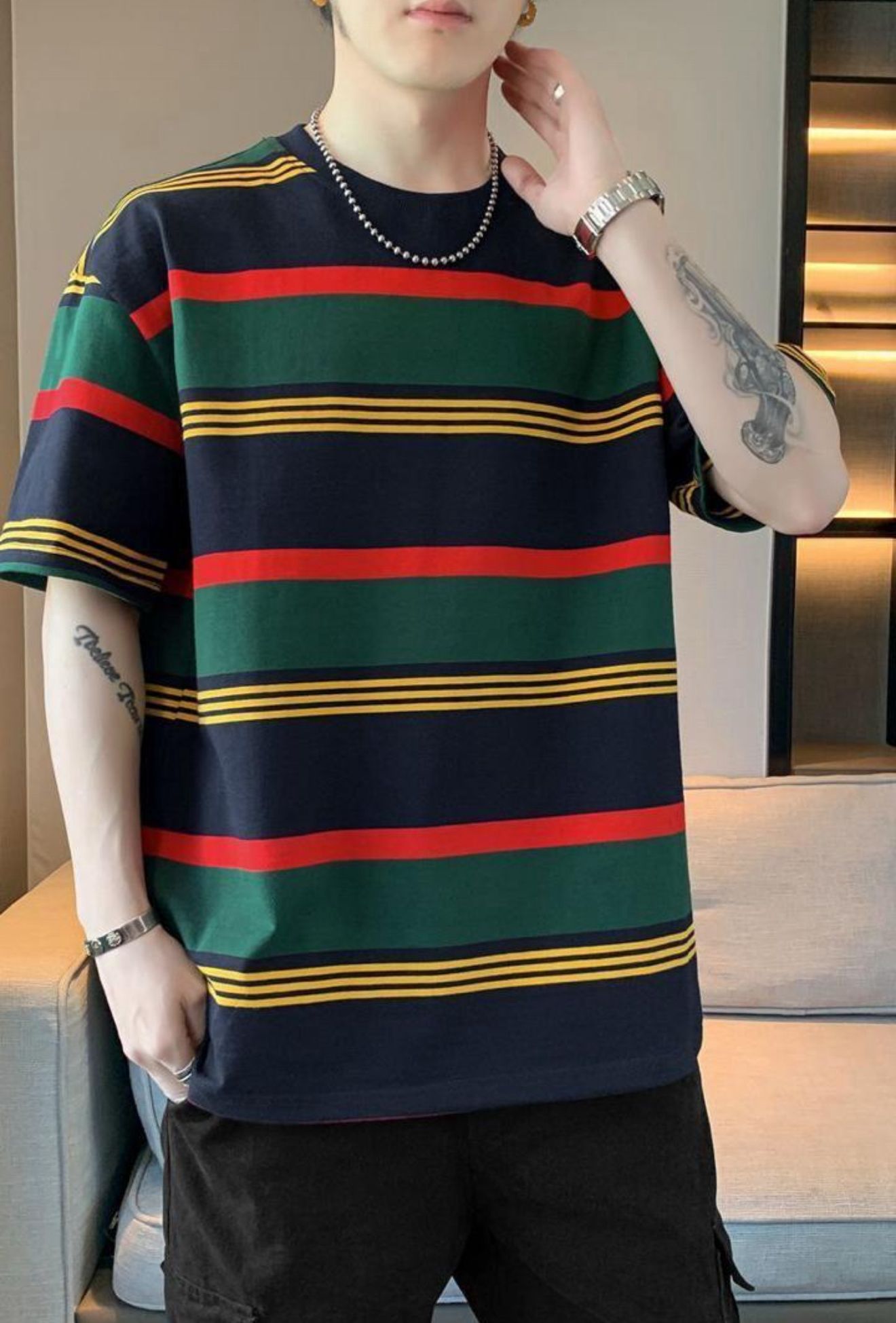 STRIPE DESIGN POLO 11