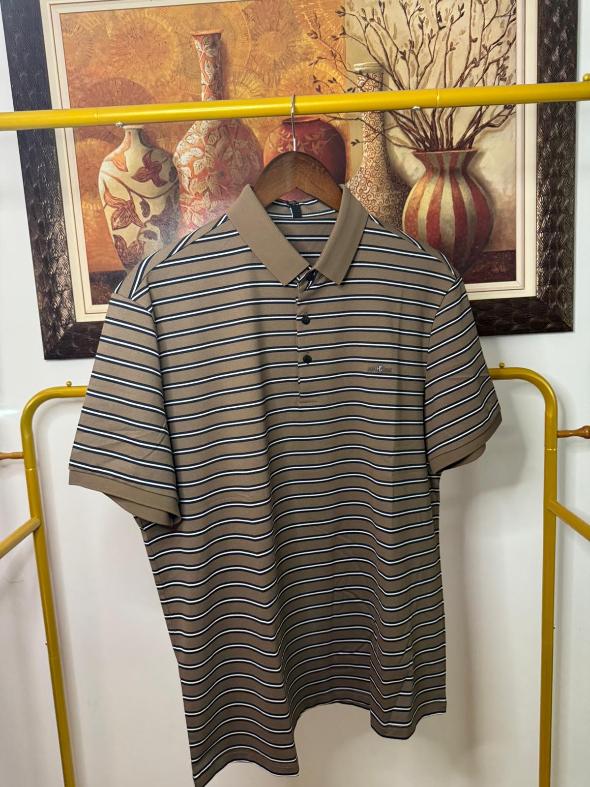 STRIPPED BASE T-SHIRT