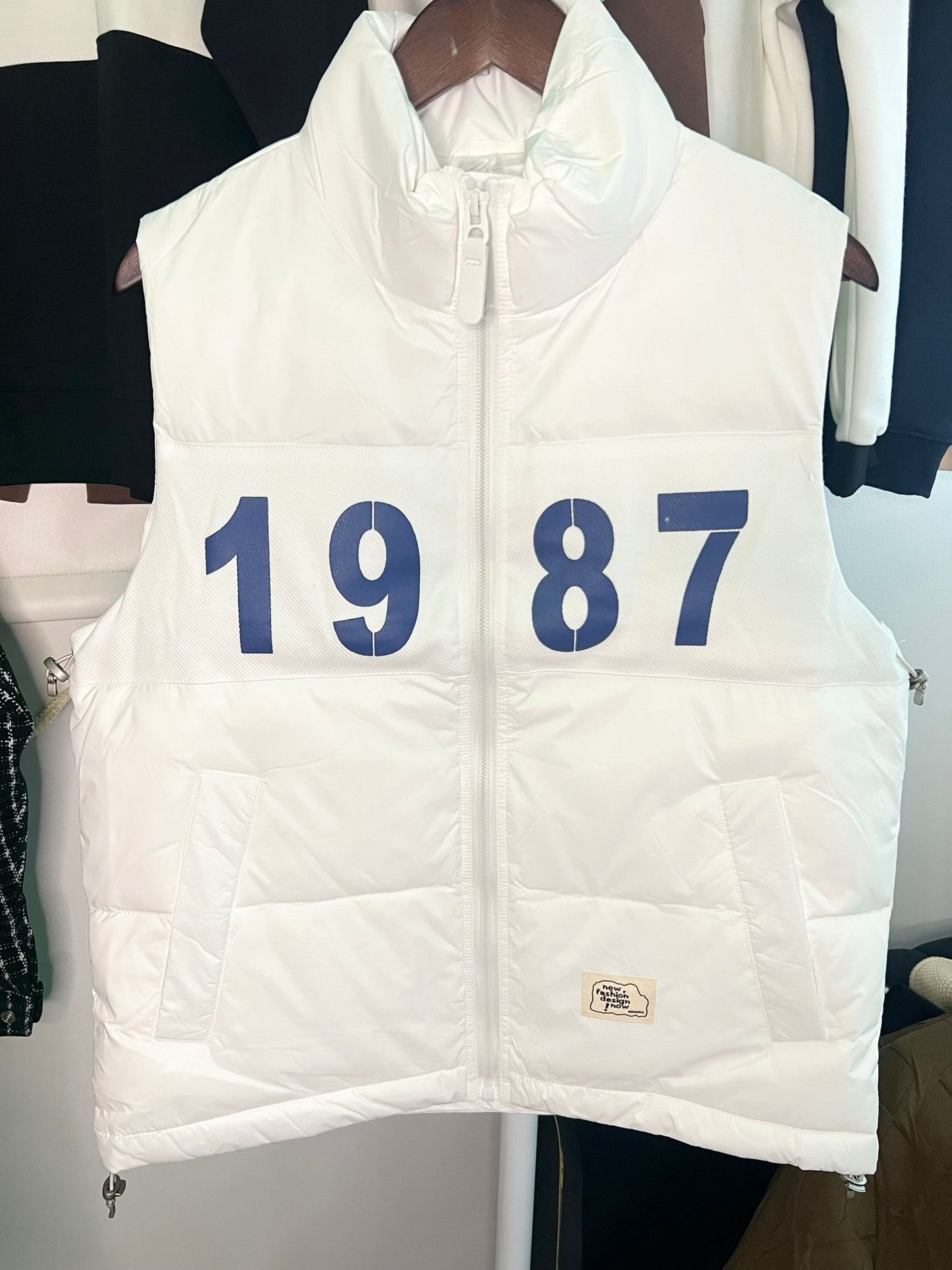 ZIPPER QUILTED JACKET 1987