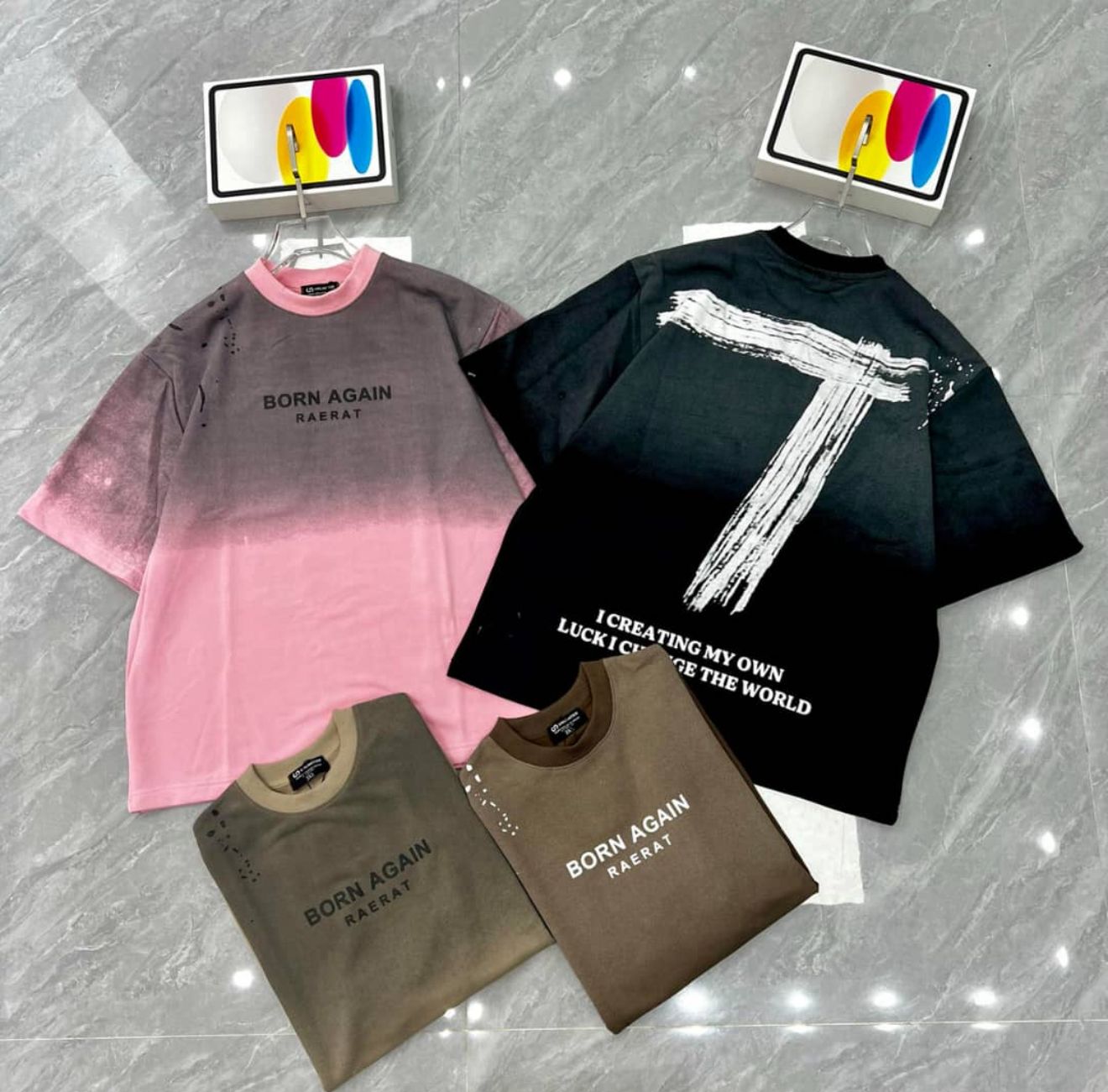 BORN AGAIN POLO TOP