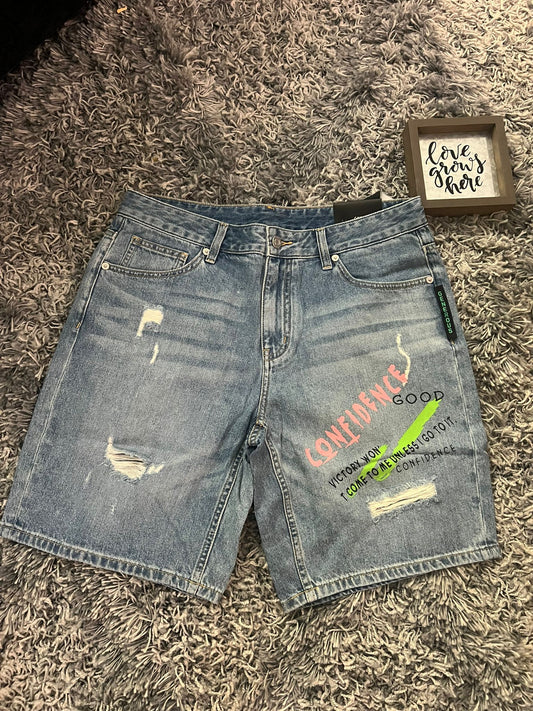 CONFIDENCE JEAN SHORT