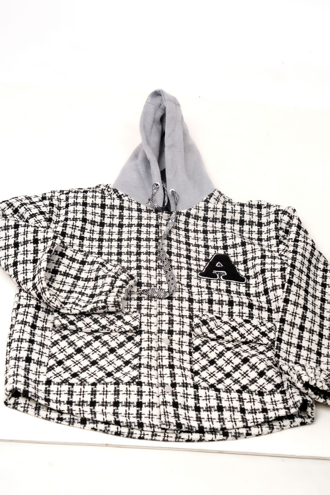 LONG-A DRAFT SHIRT HOODIE