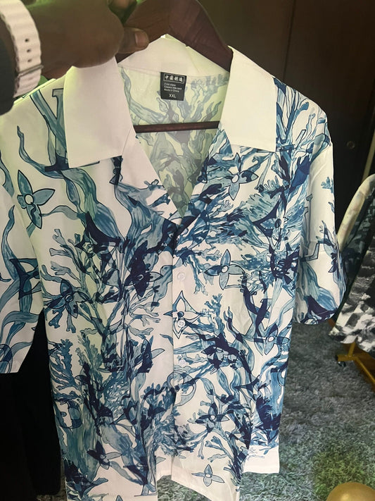 SILK FLOWER SHIRT
