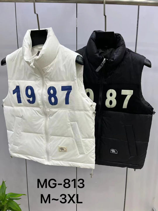 ZIPPER QUILTED JACKET 1987