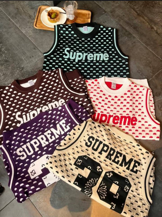 SUPEREME NETTED SLEVELESS